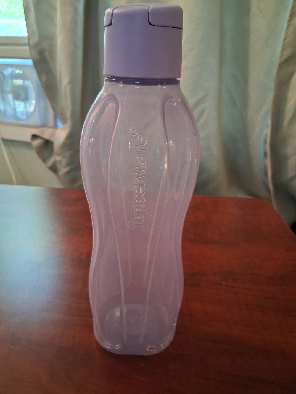 Tupperware Lavender Flip-Top Water Bottle